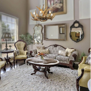 Wood for a Good Chandelier (Italian Antique)