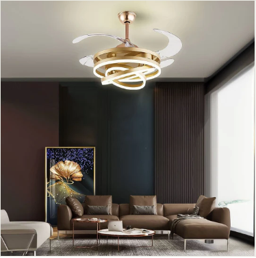 Trinity Nezha Chandelier Ceiling Fan with Remote Control – Glimmora by ...