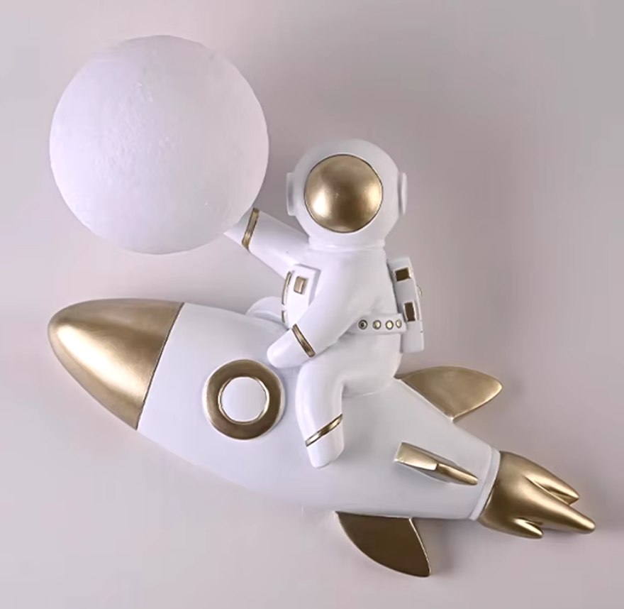 Rocket Astronaut Wall Lamp