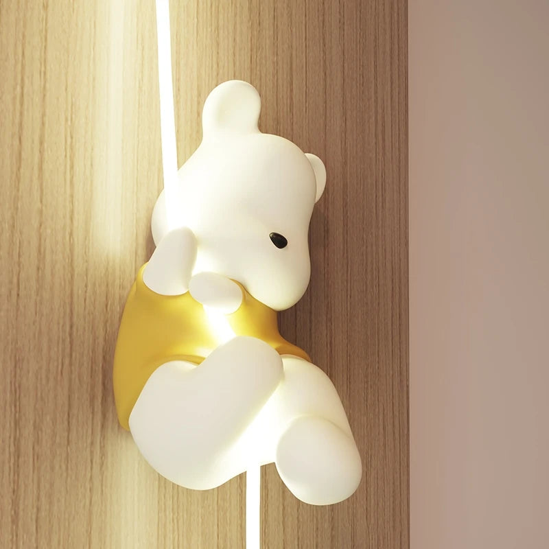 Teddy Buddy (Yellow) Wall Light