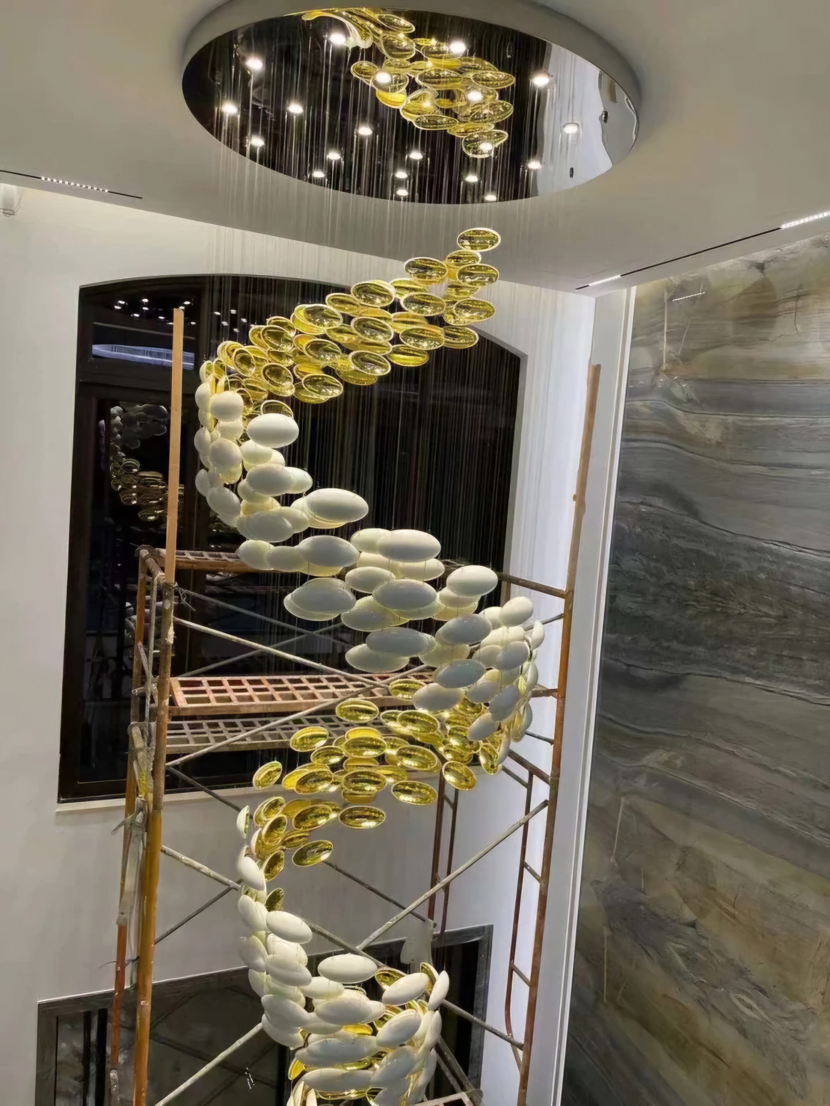 Shella Egg Chandelier