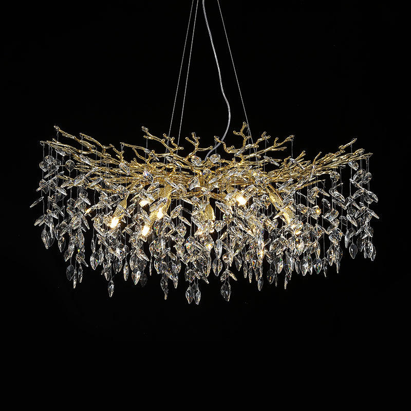 1200 MM Luxury Decorative Oval Shape Chandelier