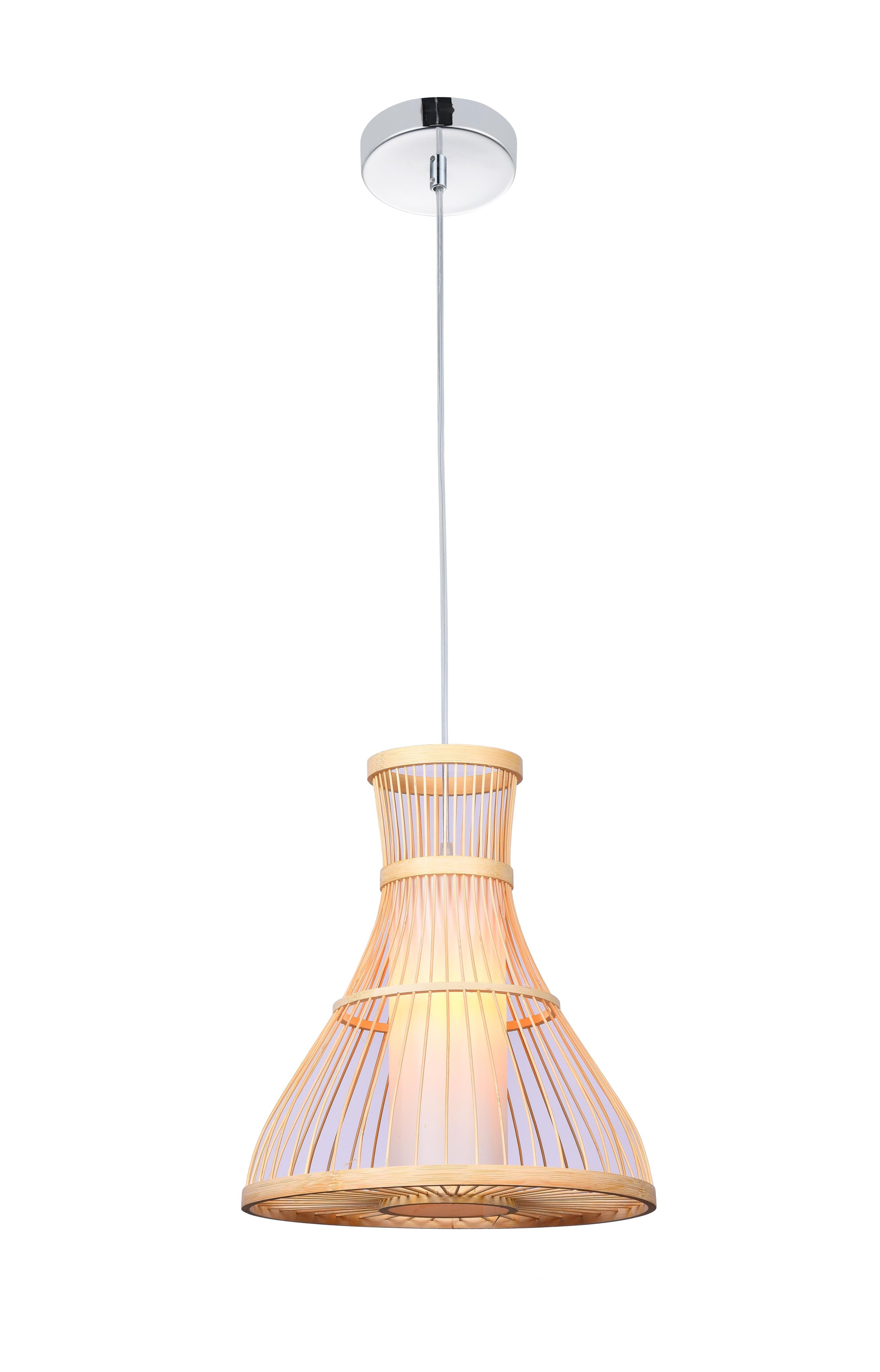 New Modern Minimalist Handmade Bamboo Pendant Lamp