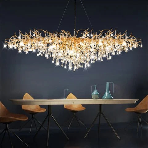 Macaron (Round, Oval) Modern Dining Chandelier