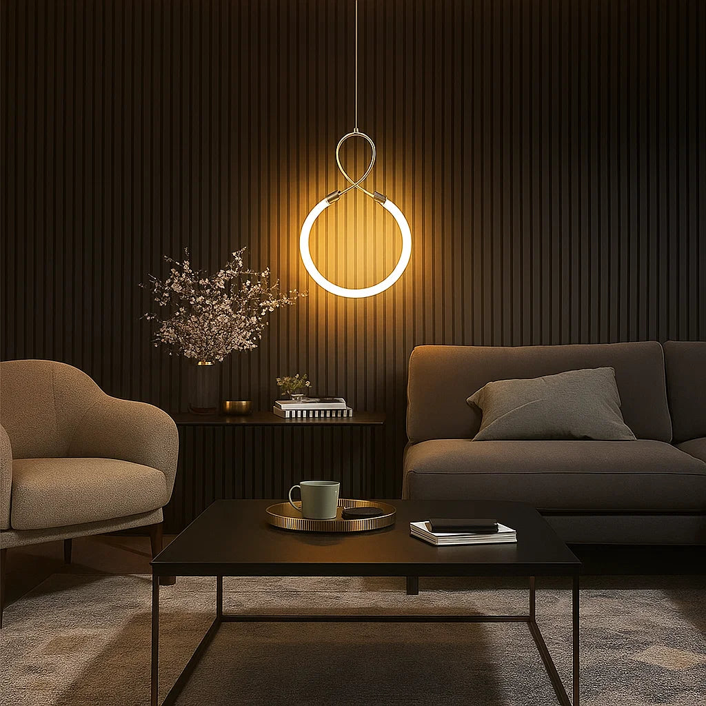 Infinity Loop LED Pendant Light