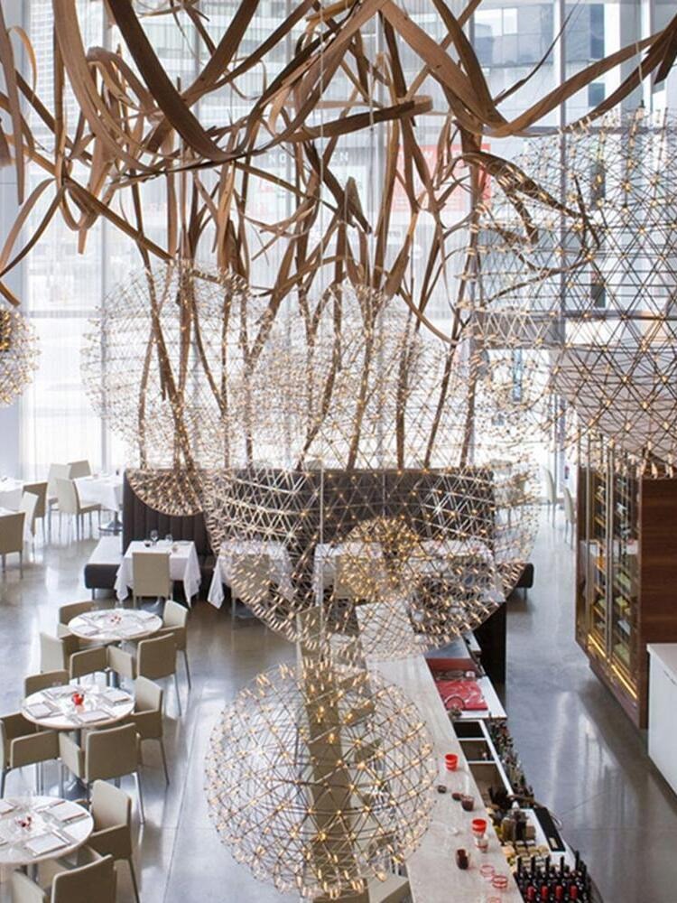 Glowing Sparkle Ball Ceiling Light Chandelier