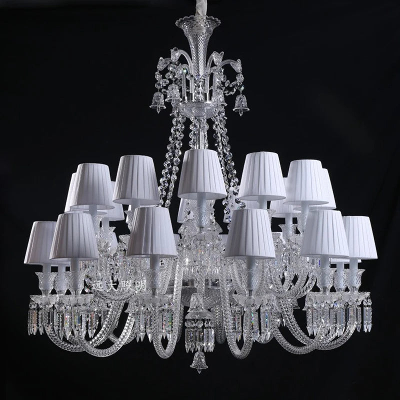 Baccarat's Grace (White, 15 Lights) Chandelier