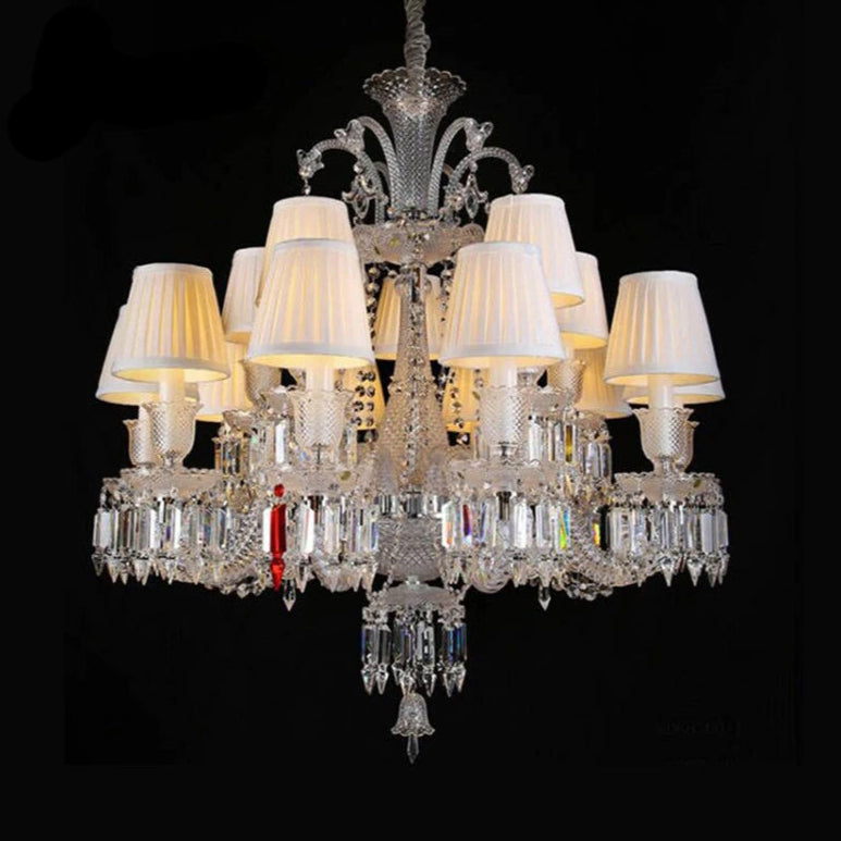 Baccarat's Grace (White, 15 Lights) Chandelier