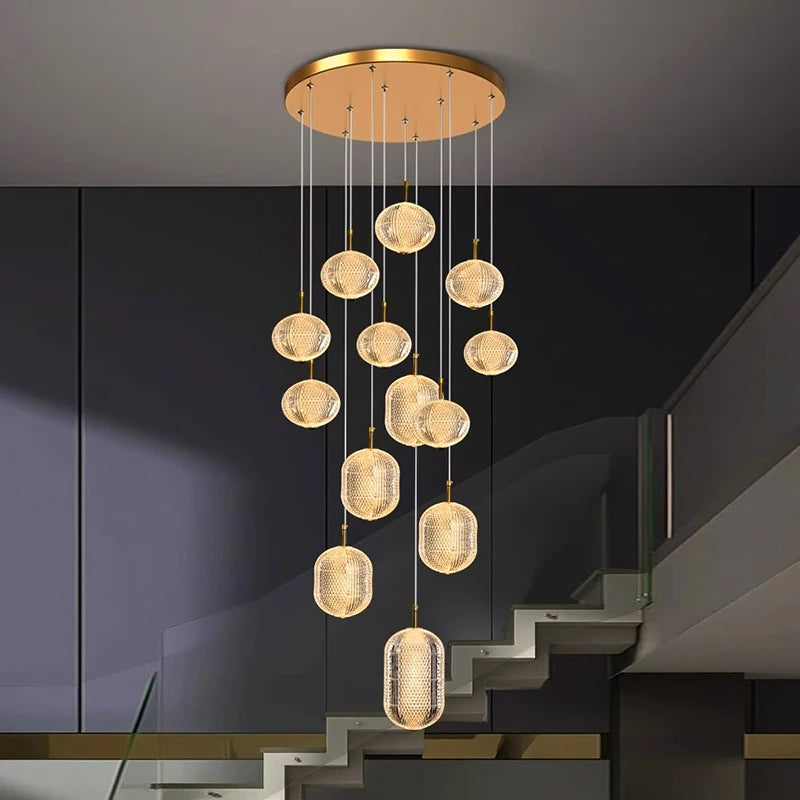 Meshthetics White Chandelier