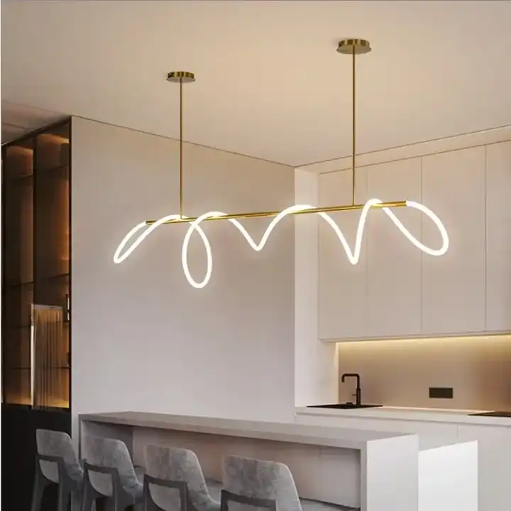 Modern Long Hose Led Chandelier