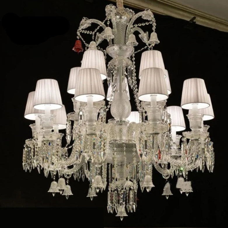 Baccarat's Grace (White, 15 Lights) Chandelier