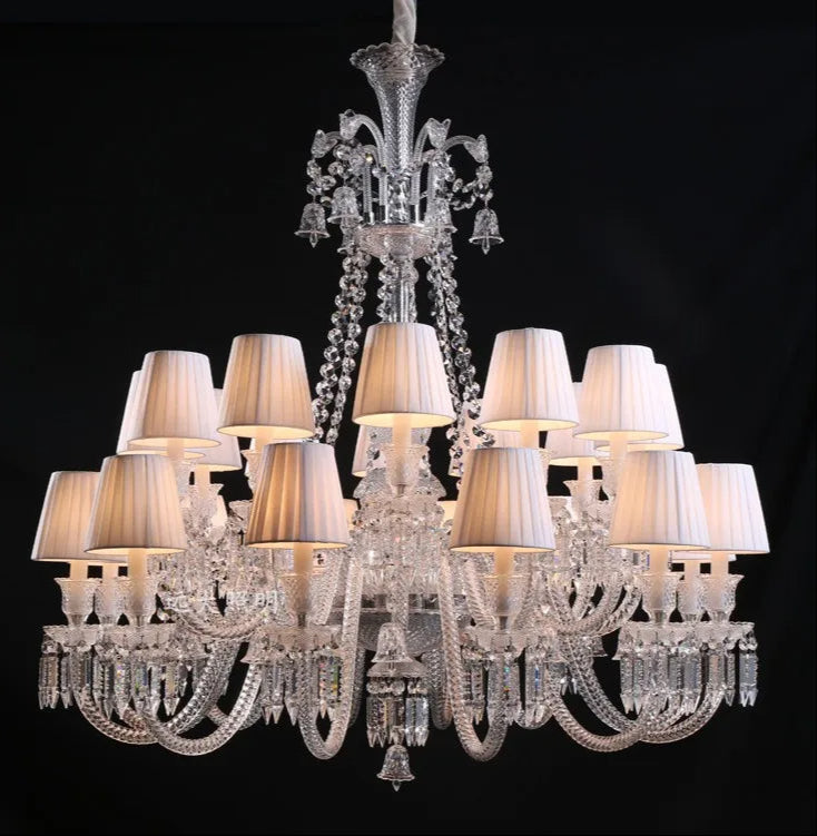Baccarat's Grace (White, 8 Lights) Chandelier