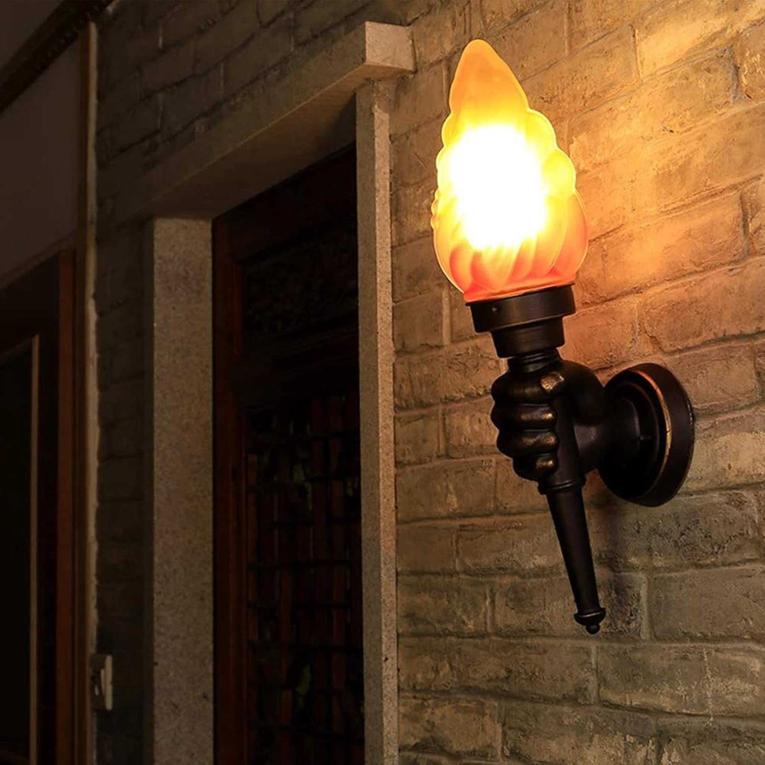 Flame's Embrace Wall Light (Outdoor/Indoor)