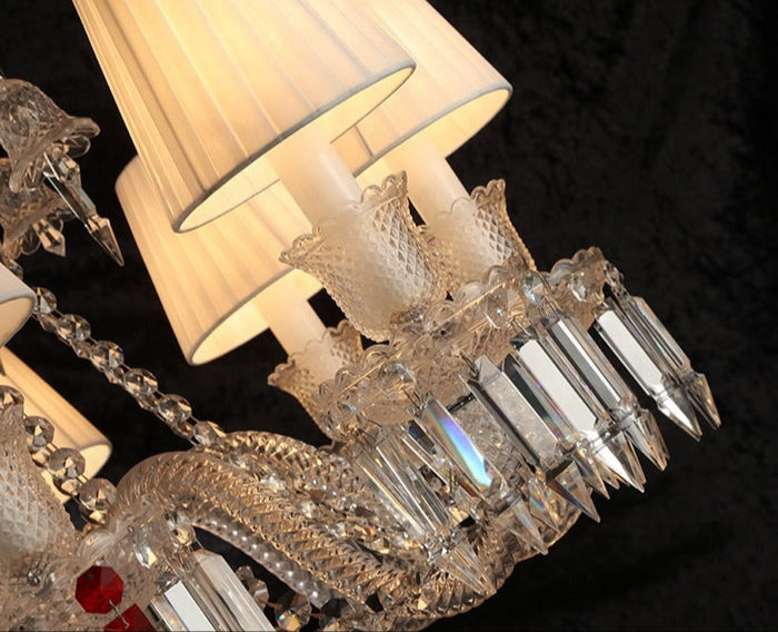 Baccarat's Grace (White, 12 Lights) Chandelier