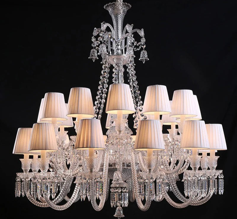 Baccarat's Grace (White, 15 Lights) Chandelier