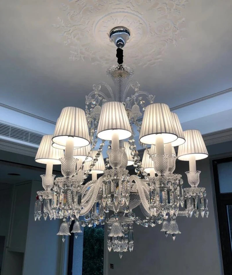 Baccarat's Grace (White, 12 Lights) Chandelier