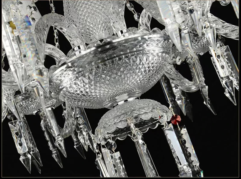 Baccarat's Grace (White, 12 Lights) Chandelier