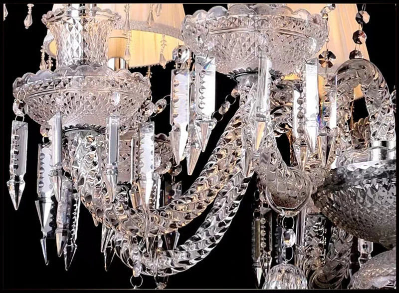 Baccarat's Grace (White, 12 Lights) Chandelier