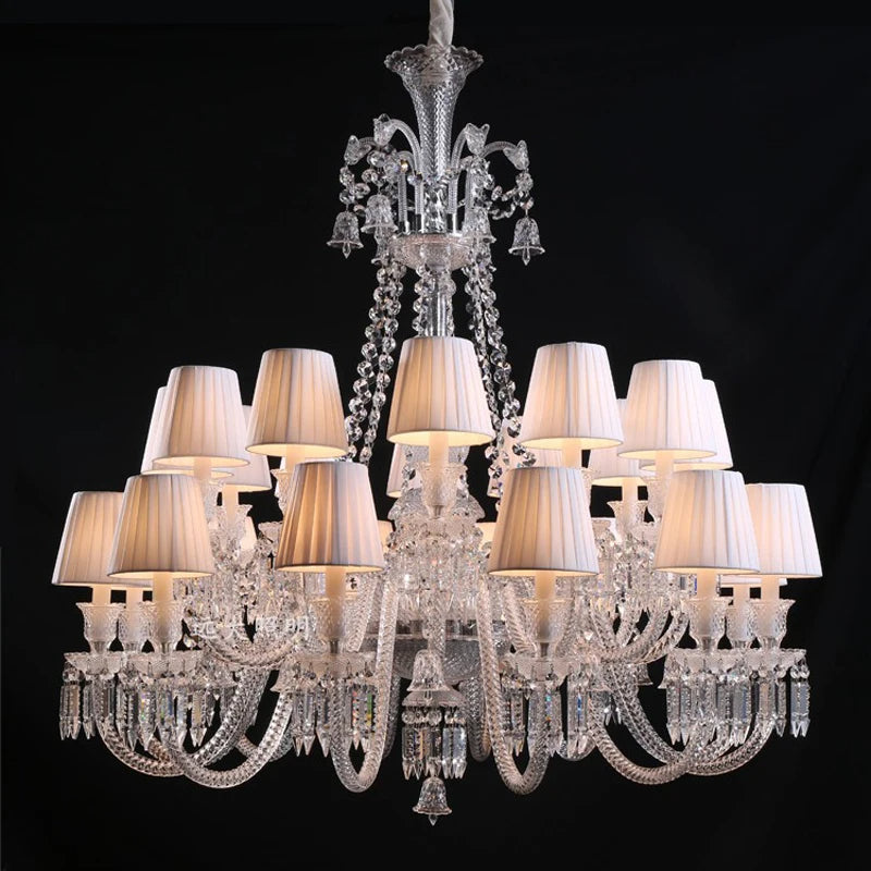Baccarat's Grace (White, 15 Lights) Chandelier