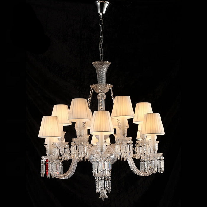 Baccarat's Grace (White, 15 Lights) Chandelier