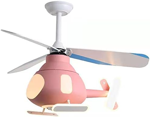 Helicopter Pink Kids Ceiling Fan