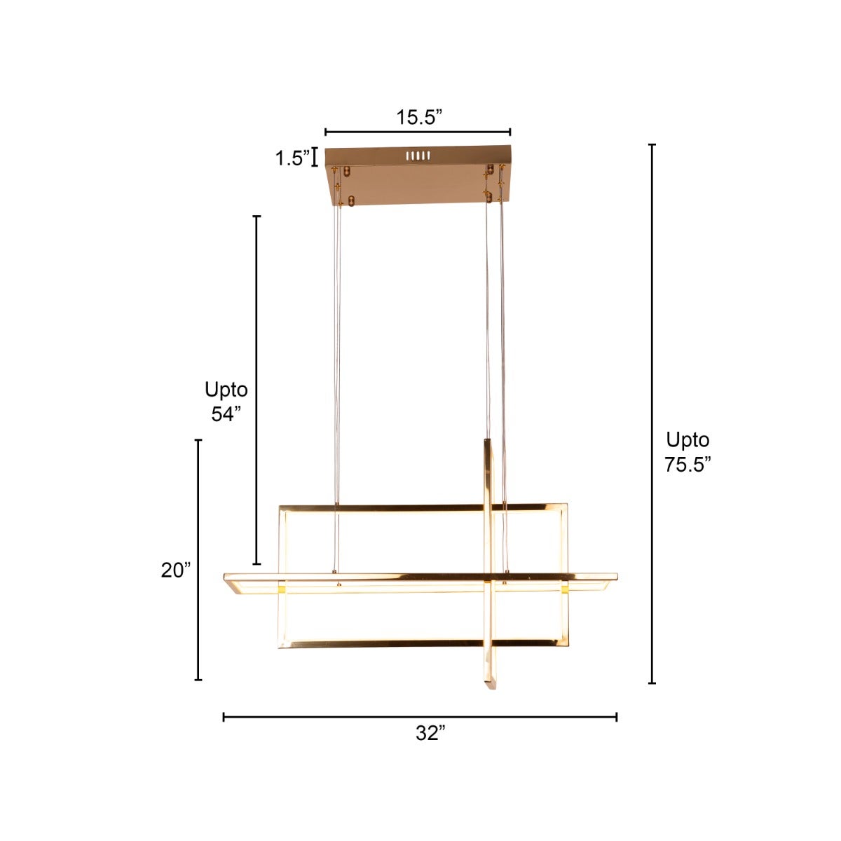 Sleepless Night Smart LED Chandelier