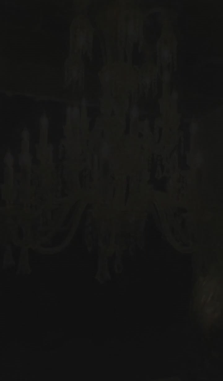 Crown of Stars (Crystal,Gold) Chandelier