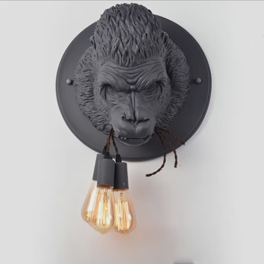 Gorillas Glory Alpha Wall Light