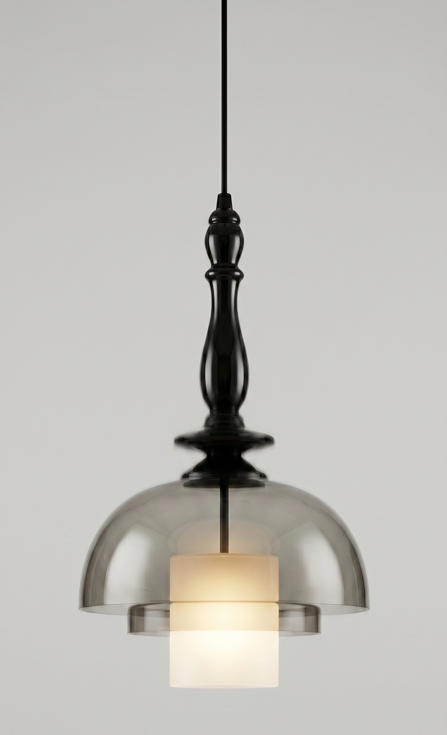 Mystic Opera(Glass, Smoke) Hanging Light