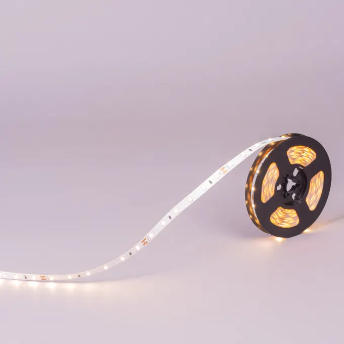 Luna- 5W/M 24VDC (3000K, 60 LED/M) IP20 LED Strip Lights- 5 Meter Per Roll (SL01-10030)