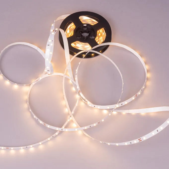 Luna- 5W/M 24VDC (3000K, 60 LED/M) IP20 LED Strip Lights- 5 Meter Per Roll (SL01-10030)